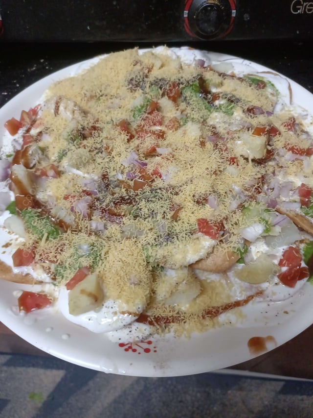 Delicious Papdi Chaat prepared by COOX
