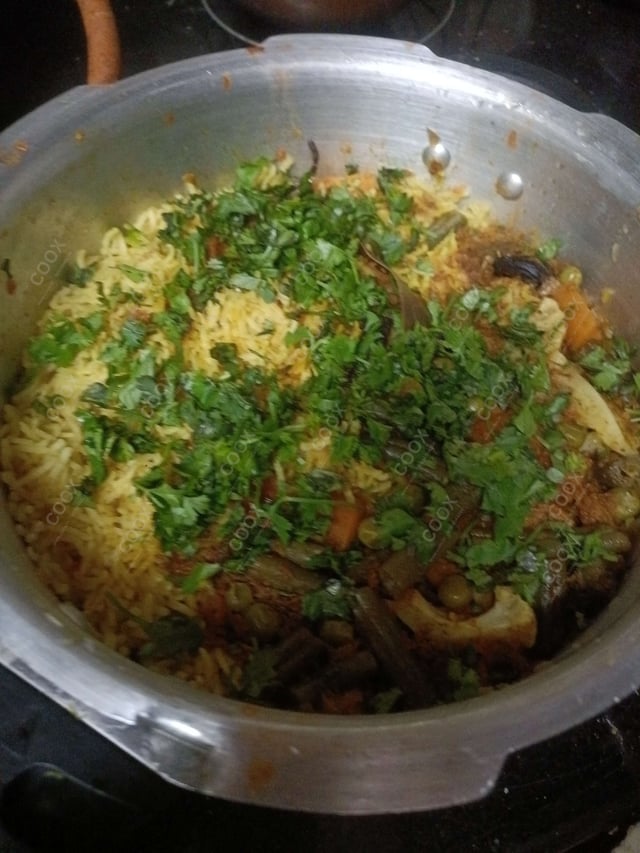 Delicious Veg Pulao prepared by COOX