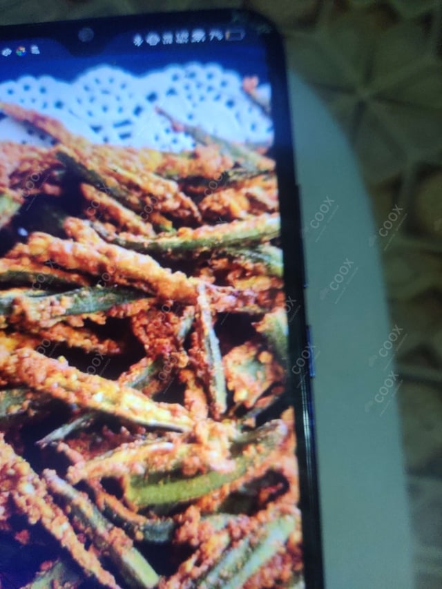 Delicious Kurkuri Bhindi prepared by COOX
