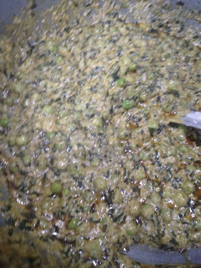 Delicious Methi Matar Malai prepared by COOX