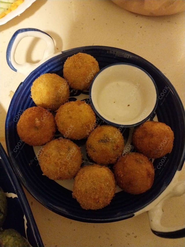 Delicious Fried Cheese Balls prepared by COOX