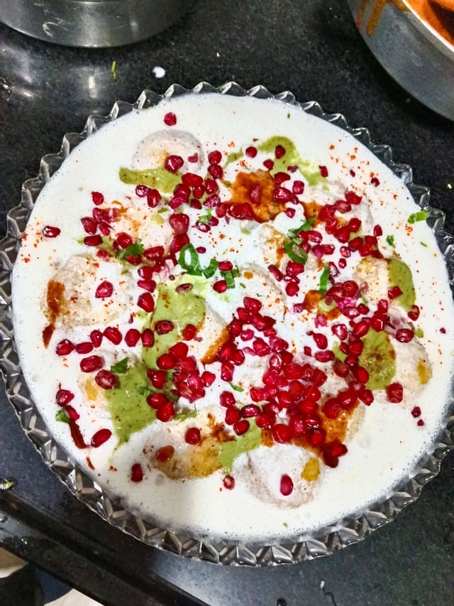 Delicious Dahi Bhalla prepared by COOX