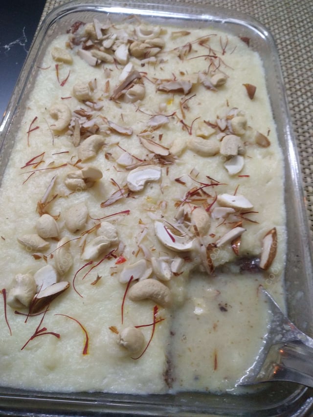 Tasty Double ka Meetha cooked by COOX chefs cooks during occasions parties events at home