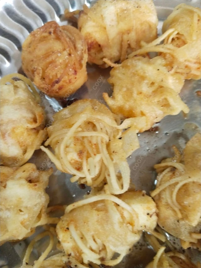 Delicious Threaded Paneer  prepared by COOX