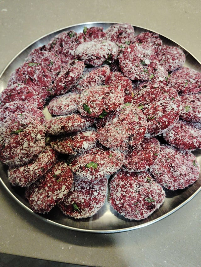 Tasty Beetroot Kebab cooked by COOX chefs cooks during occasions parties events at home