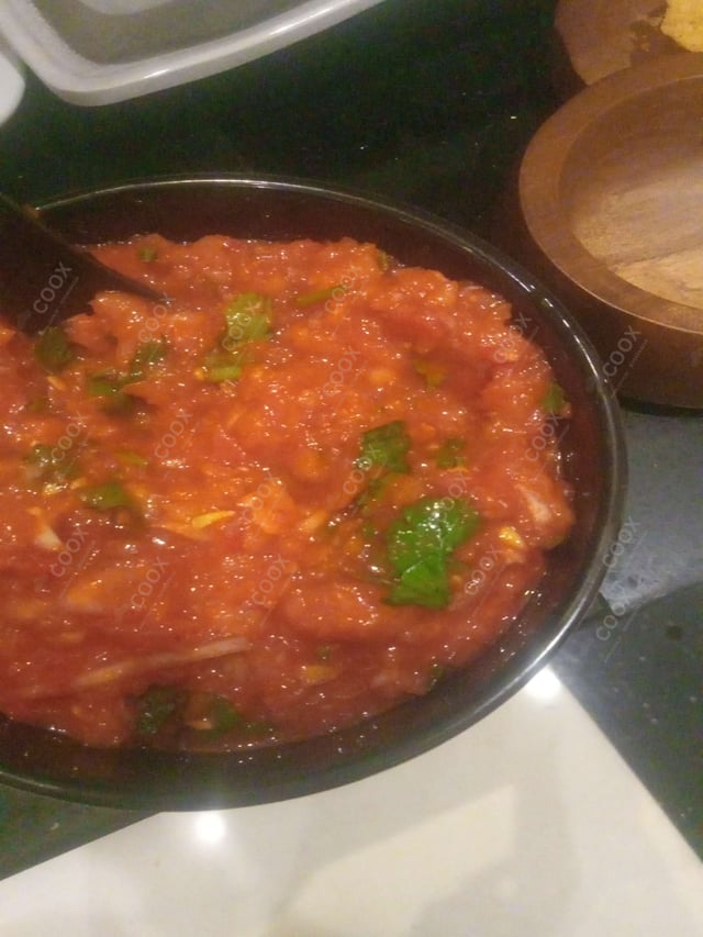 Tasty Salsa Dip cooked by COOX chefs cooks during occasions parties events at home
