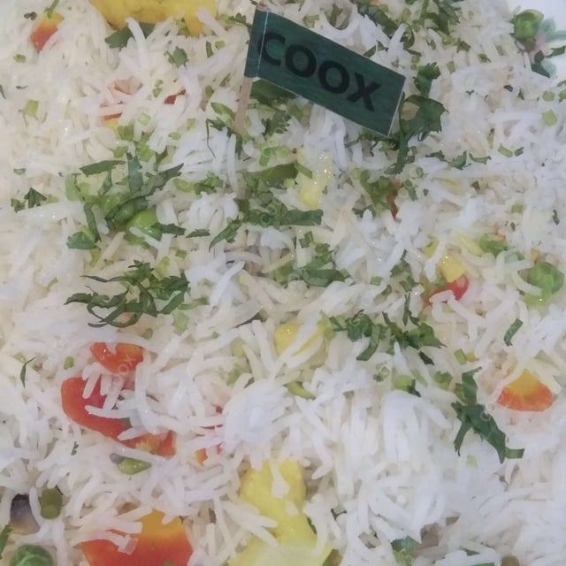 Tasty Veg Pulao cooked by COOX chefs cooks during occasions parties events at home