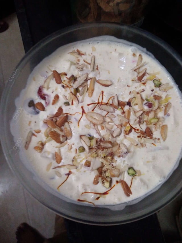 Delicious Fruit Cream prepared by COOX