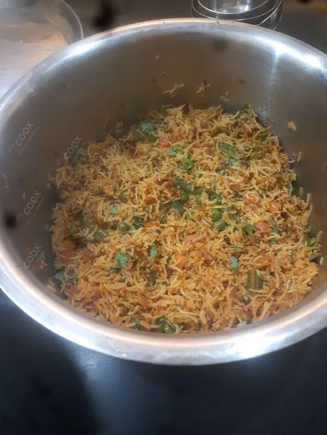 Delicious Veg Pulao prepared by COOX