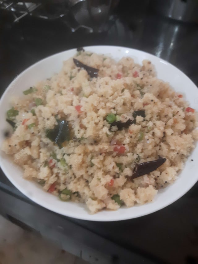 Tasty Upma cooked by COOX chefs cooks during occasions parties events at home