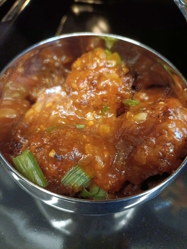 Delicious Veg Manchurian (Dry) prepared by COOX