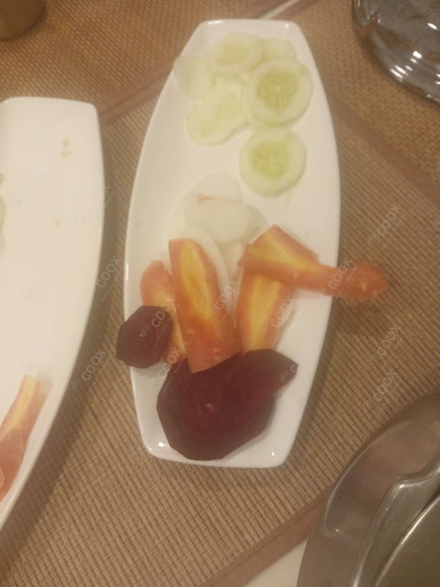 Delicious Salad, Papad prepared by COOX