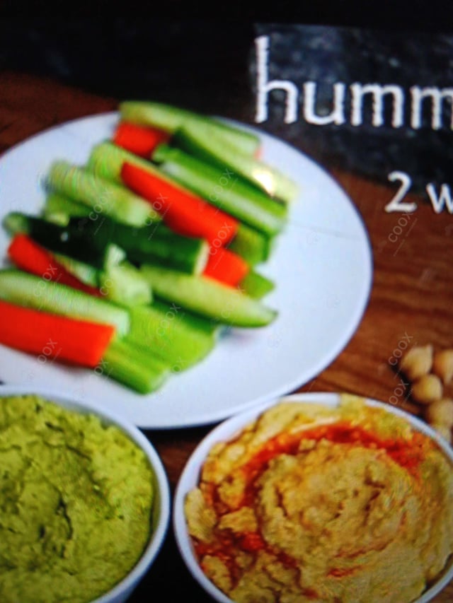 Delicious Hummus Dip prepared by COOX