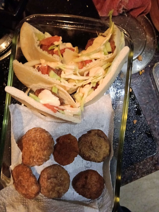 Delicious Falafel Pockets prepared by COOX