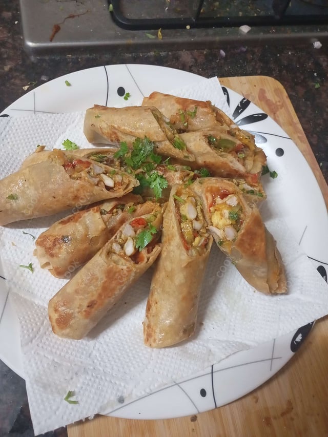 Delicious Chicken Kathi Rolls prepared by COOX