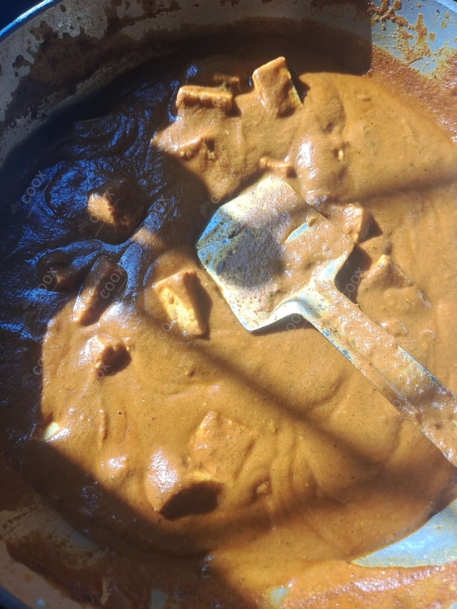 Delicious Paneer Lababdar prepared by COOX