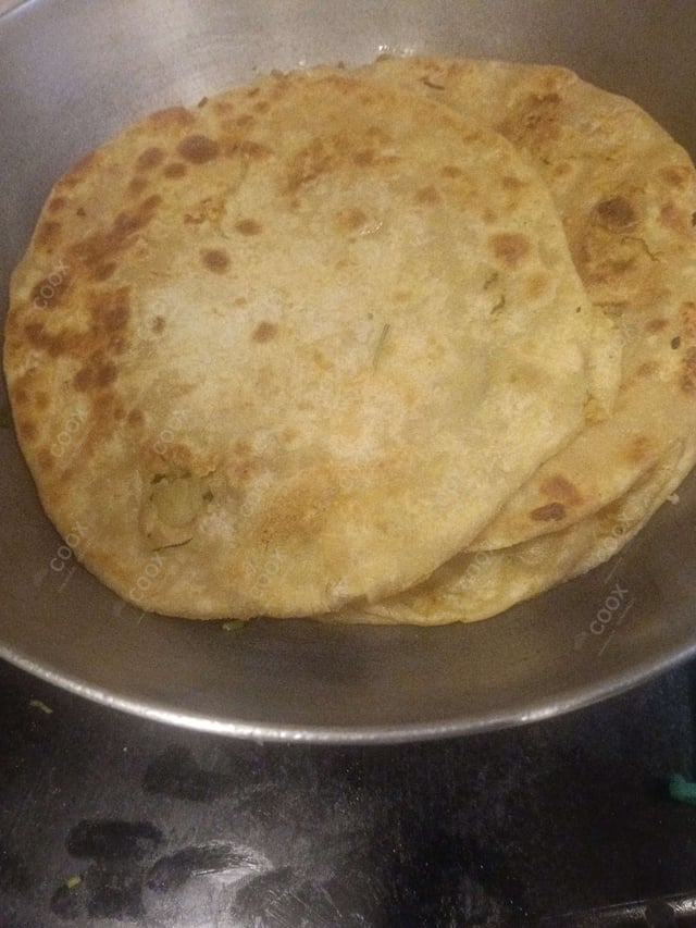 Delicious Stuffed Paranthas prepared by COOX