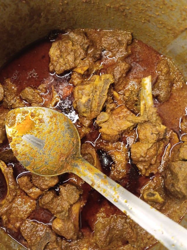 Delicious Mutton Rogan Josh prepared by COOX
