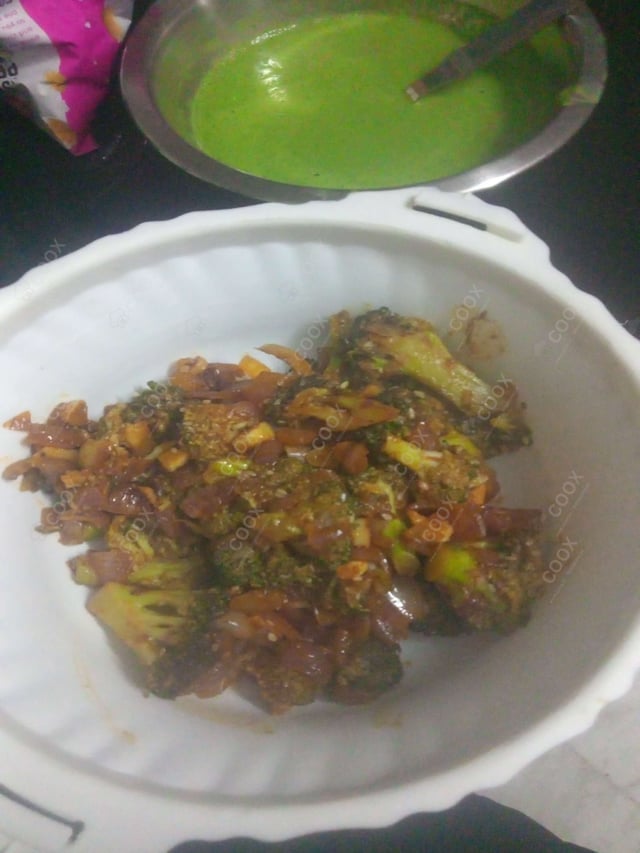 Delicious Masala Broccoli prepared by COOX