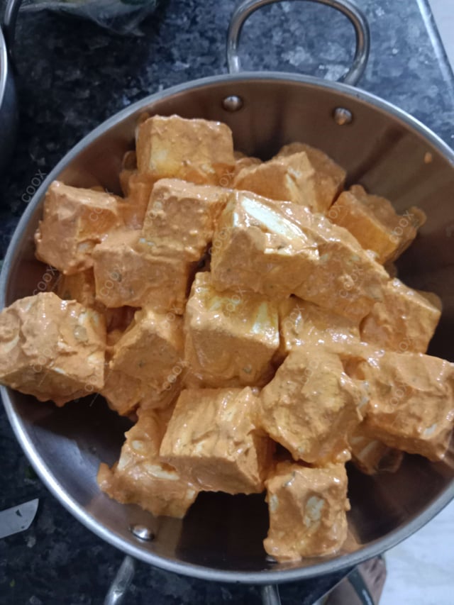 Delicious Soya Malai Chaap (Dry) prepared by COOX