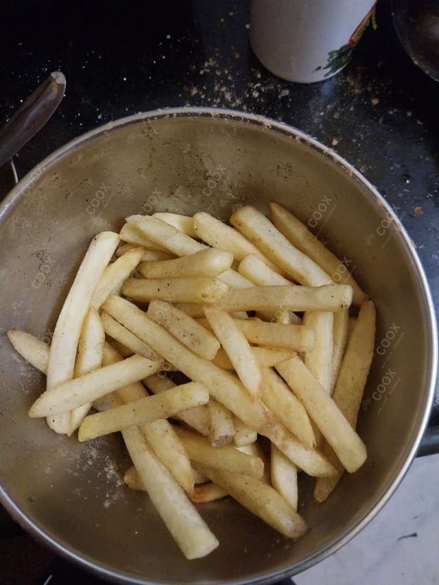 Delicious French Fries prepared by COOX