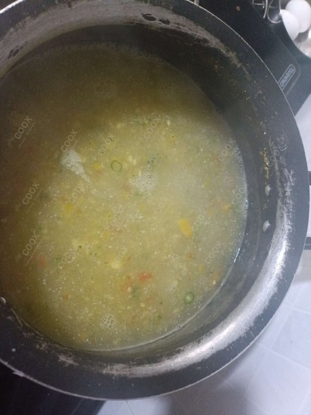 Delicious Sweet Corn Soup prepared by COOX