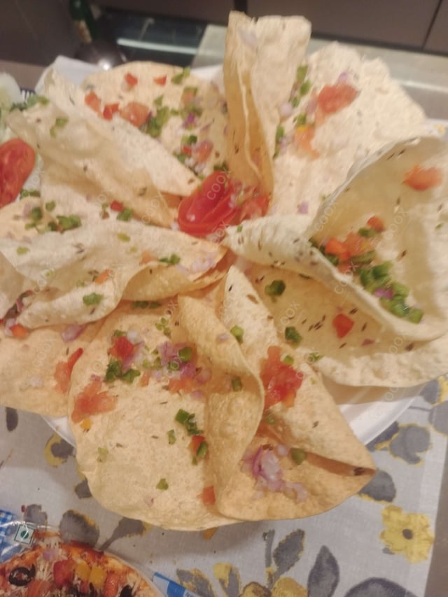 Delicious Masala Papad prepared by COOX