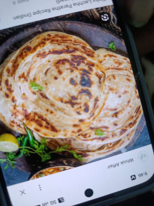 Delicious Lachha Paranthas prepared by COOX