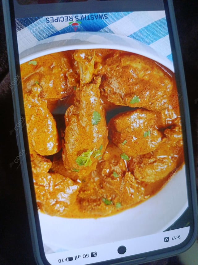 Delicious Chicken Korma prepared by COOX