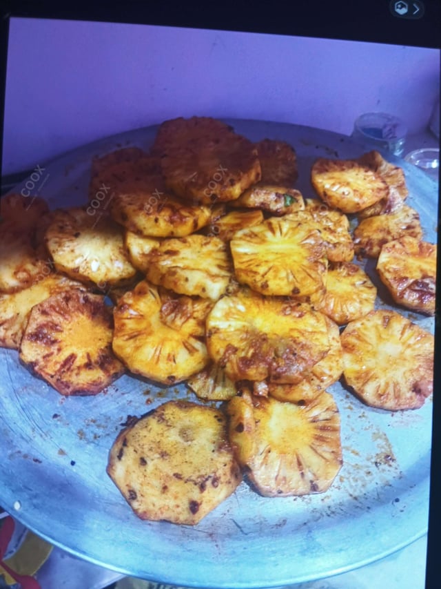 Tasty Pan Fried Pineapple cooked by COOX chefs cooks during occasions parties events at home