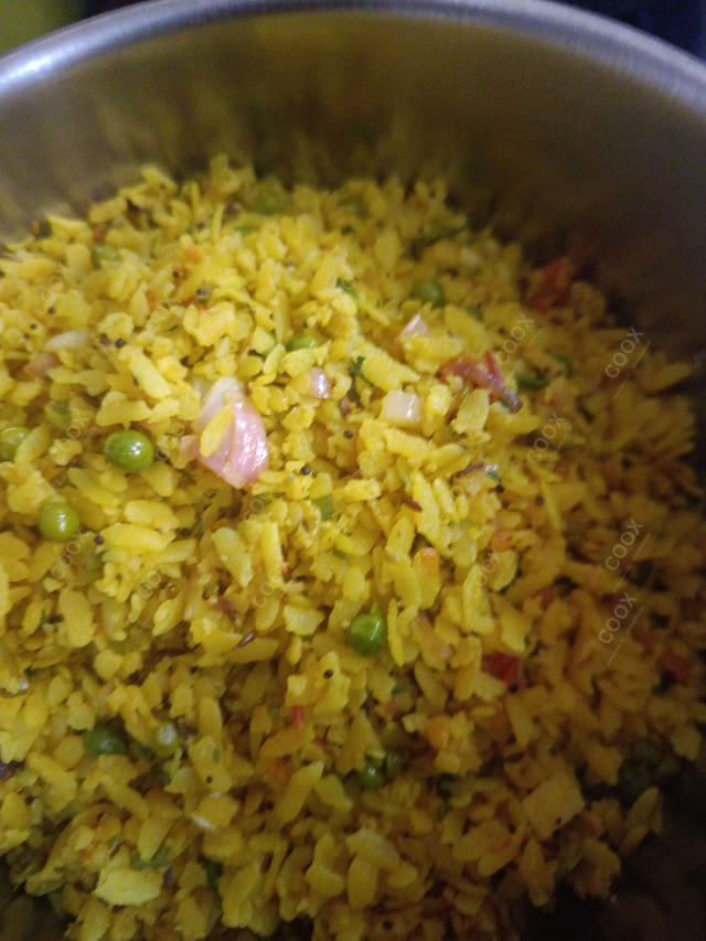 Delicious Poha prepared by COOX