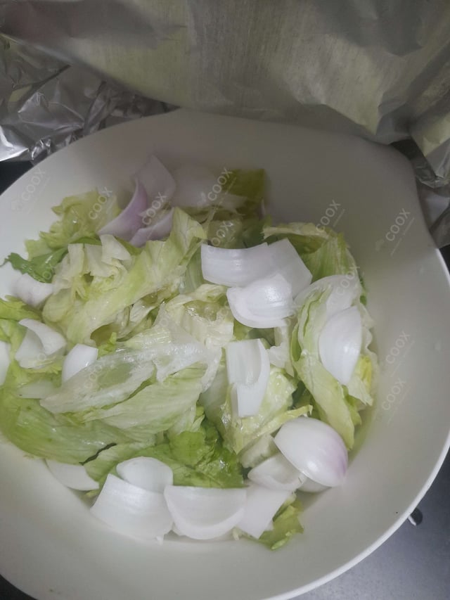 Delicious Garden Fresh Salad prepared by COOX