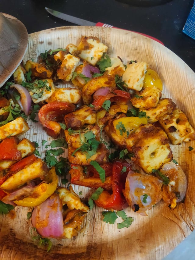 Delicious Paneer Tikka prepared by COOX