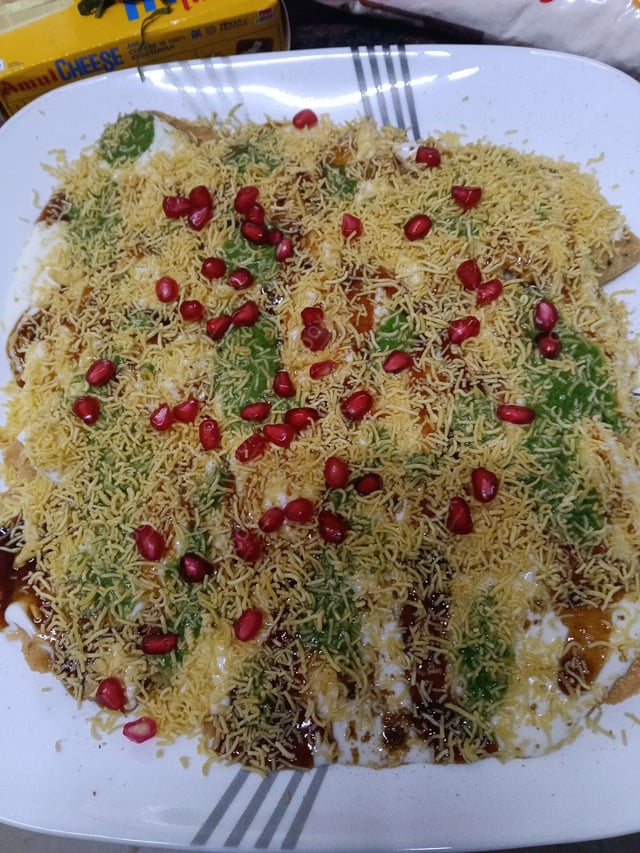 Delicious Papdi Chaat prepared by COOX