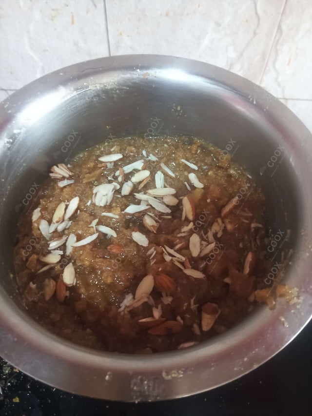 Delicious Moong Dal Halwa prepared by COOX