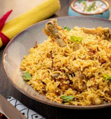 Delicious Chicken Biryani prepared by COOX