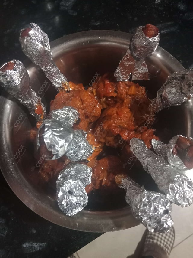 Delicious Chicken Lollipop prepared by COOX