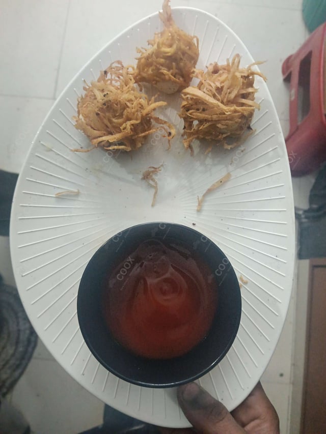 Delicious Threaded Paneer  prepared by COOX