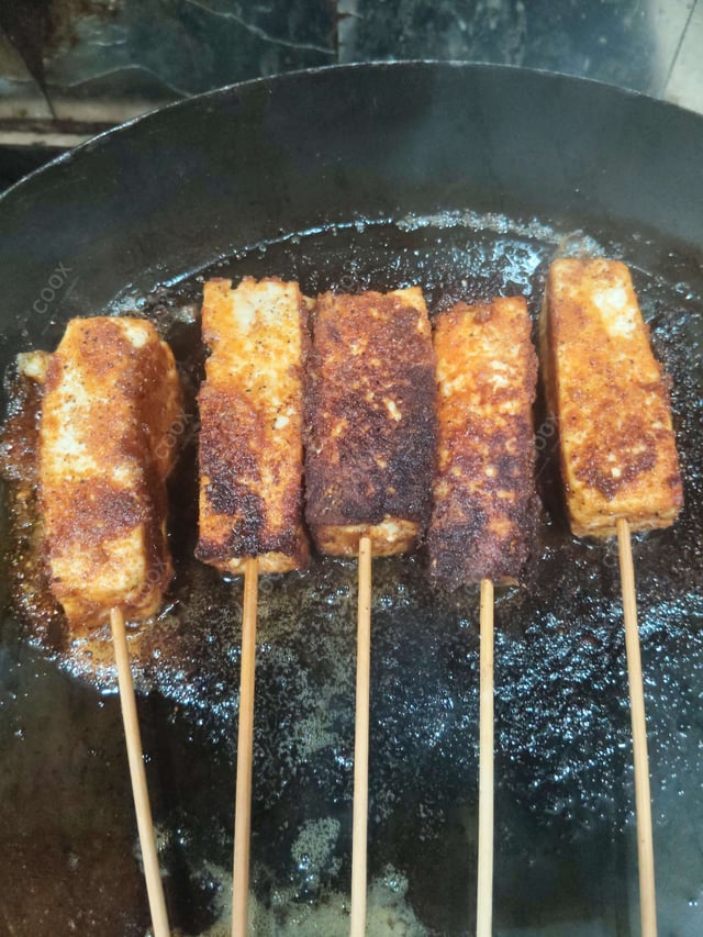 Delicious Thai Paneer Satay prepared by COOX