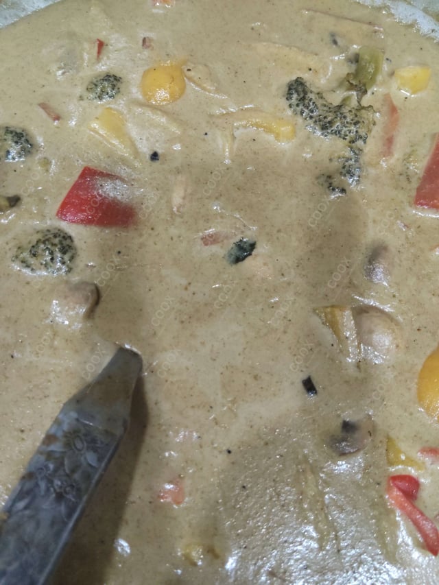 Delicious Green Thai Curry prepared by COOX
