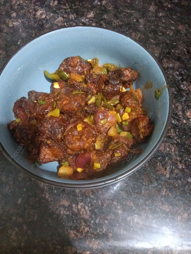 Delicious Crispy Chilli Lamb prepared by COOX
