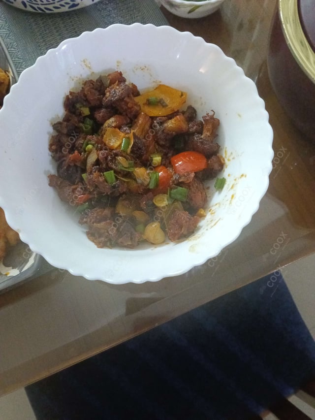 Delicious Chilli Mushroom prepared by COOX