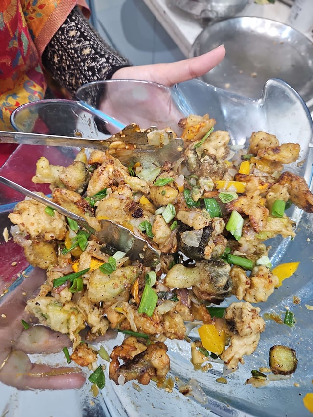 Delicious Vegetable Salt and Pepper prepared by COOX