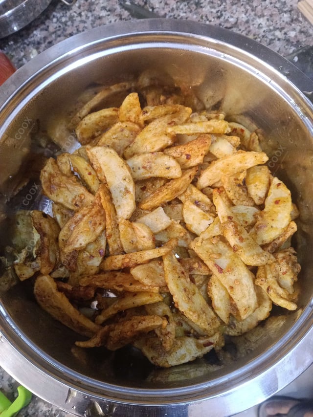 Delicious Potato Wedges prepared by COOX