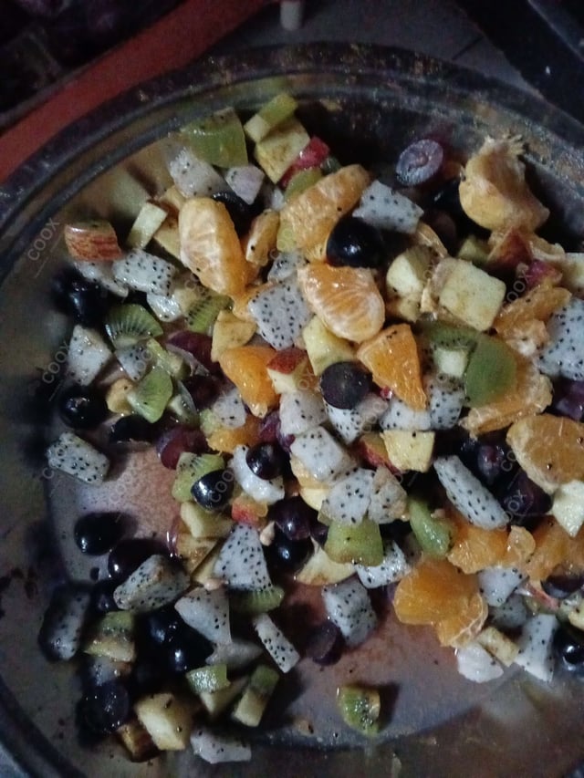 Delicious Fruit Chaat prepared by COOX