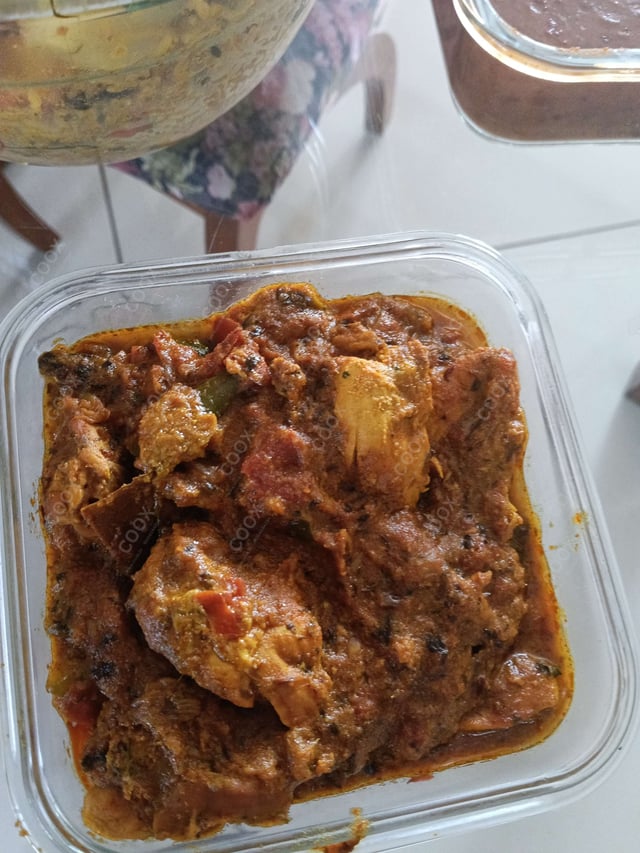 Delicious Kadhai Chicken prepared by COOX