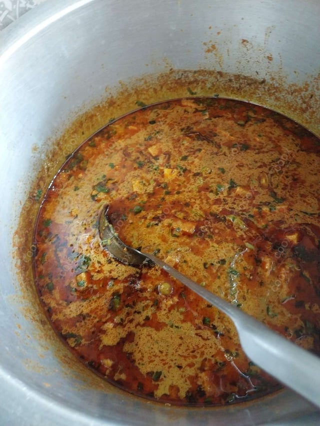 Delicious Matar Paneer prepared by COOX