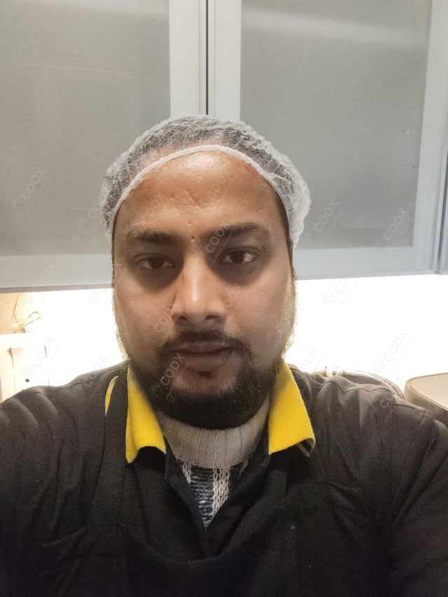 Chef from COOX at bookings. Professional cooks chefs at home