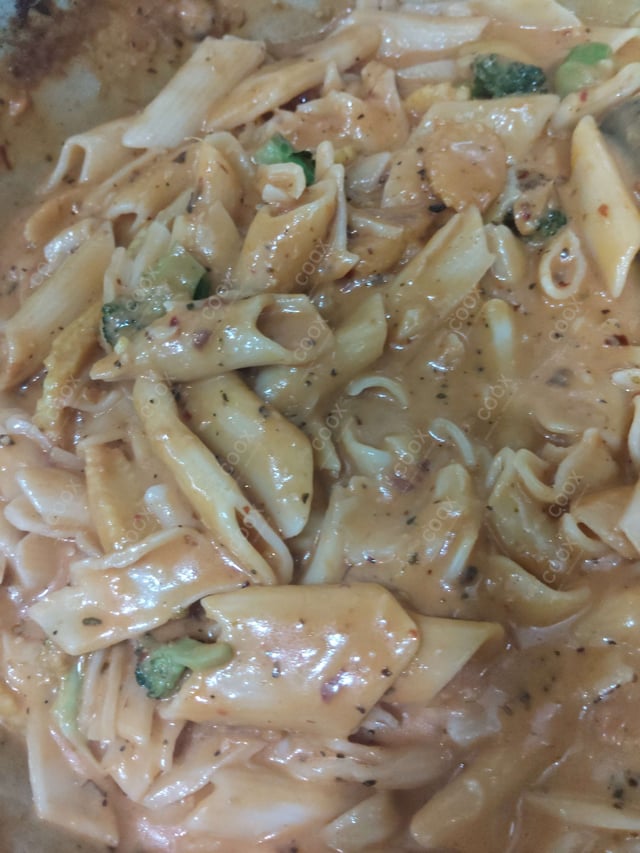 Delicious Pasta in Pink Sauce prepared by COOX