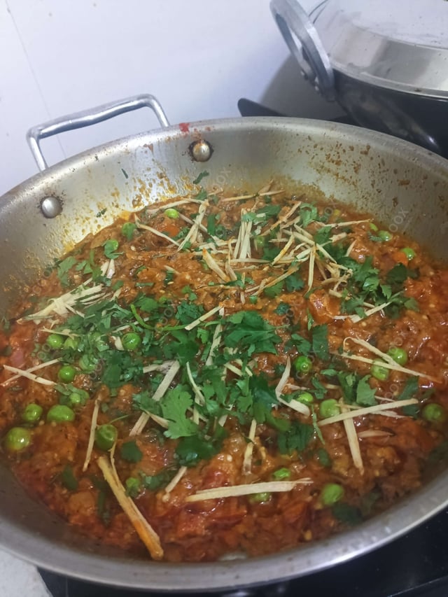 Tasty Baingan Ka bharta cooked by COOX chefs cooks during occasions parties events at home
